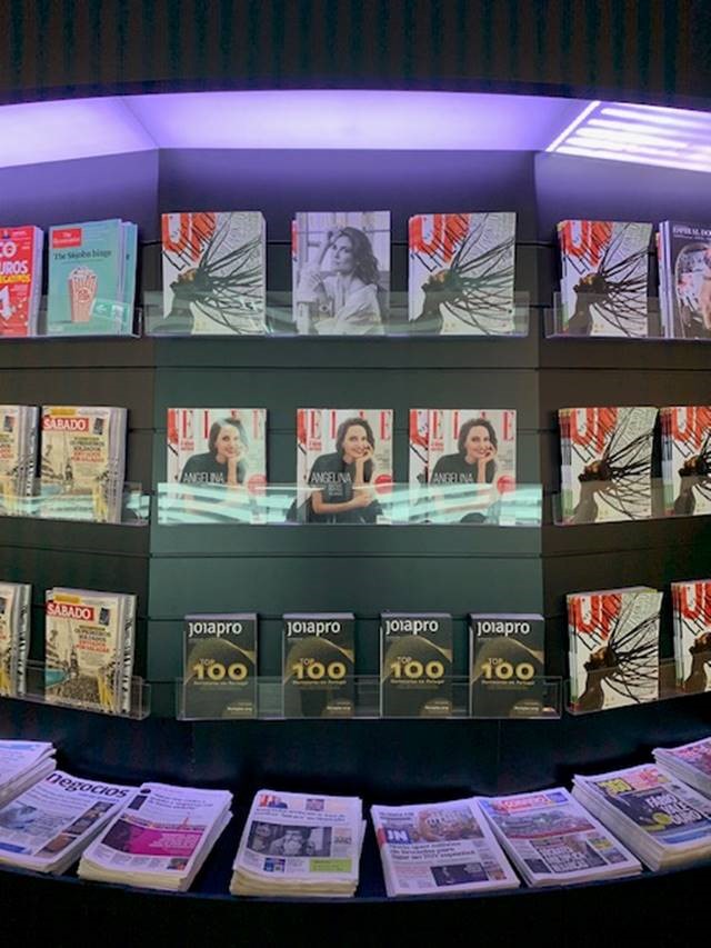 JoiaPro in the lounge of Lisbon Airport