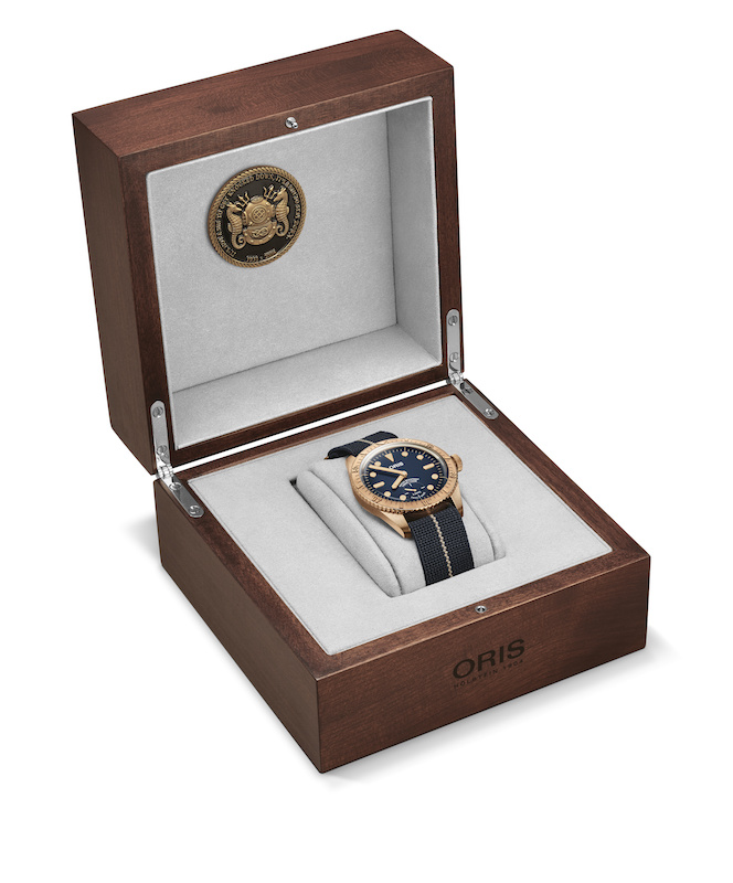 Oris lança relógio Carl Brashear Cal. 401 Limited Edition