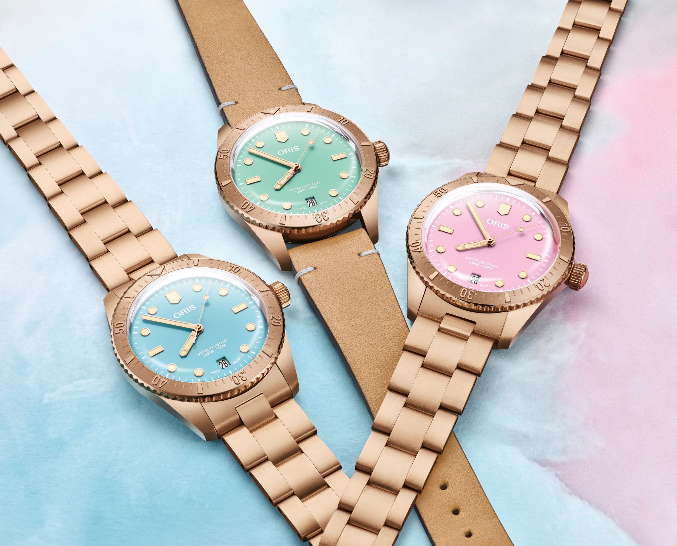 ORIS apresenta Divers Sixty-Five Cotton Candy