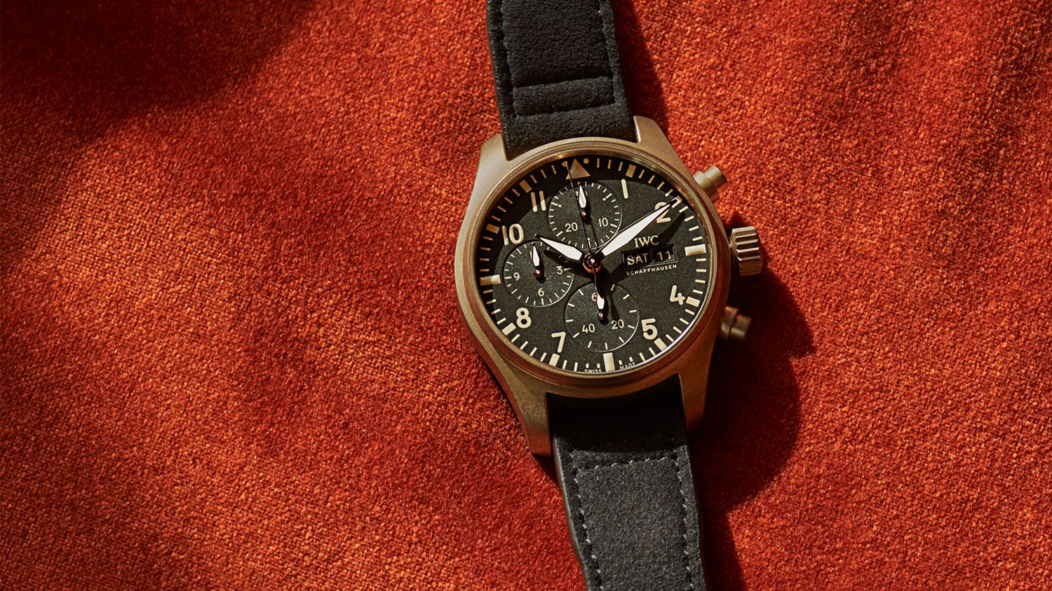 IWC e Mr Porter: a edição limitada do Pilot Chronograph