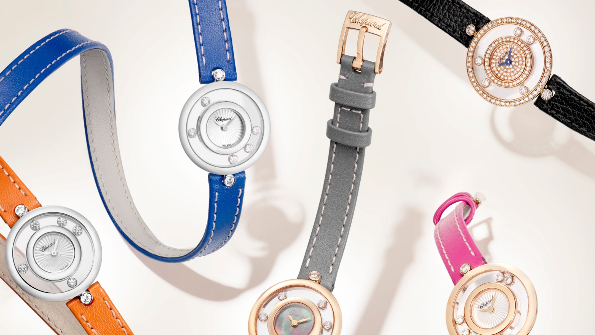 Chopard: diversão e diamantes no novo relógio Happy Diamonds