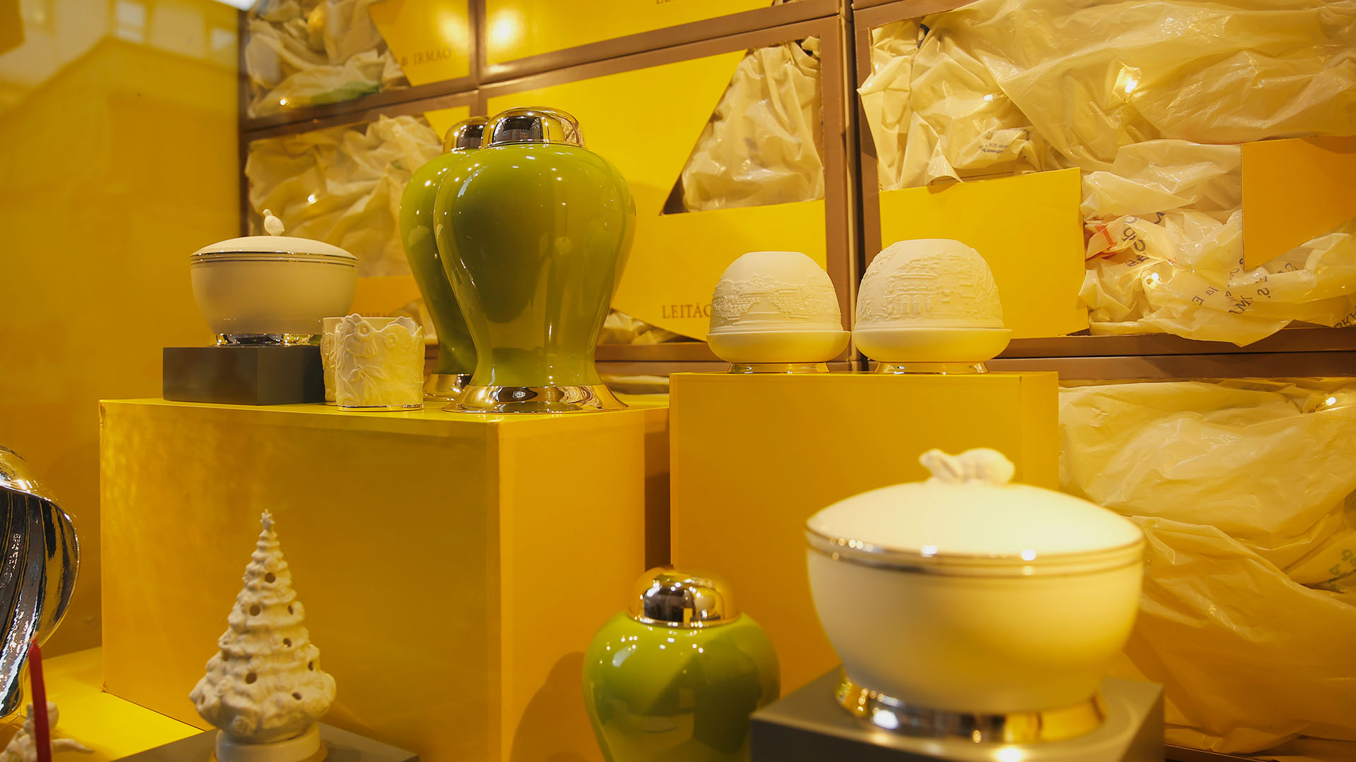 Leitão & Irmão mostra sustentabilidade em montras de Natal