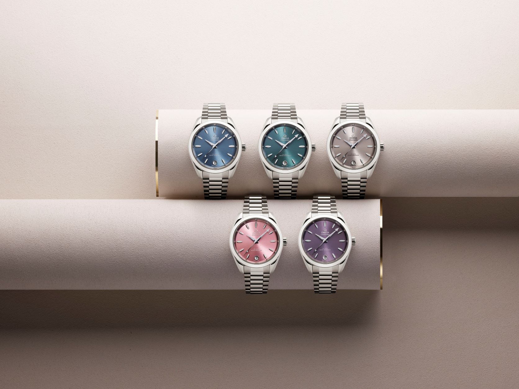 Seamaster Aqua Terra com novos tons de mostrador