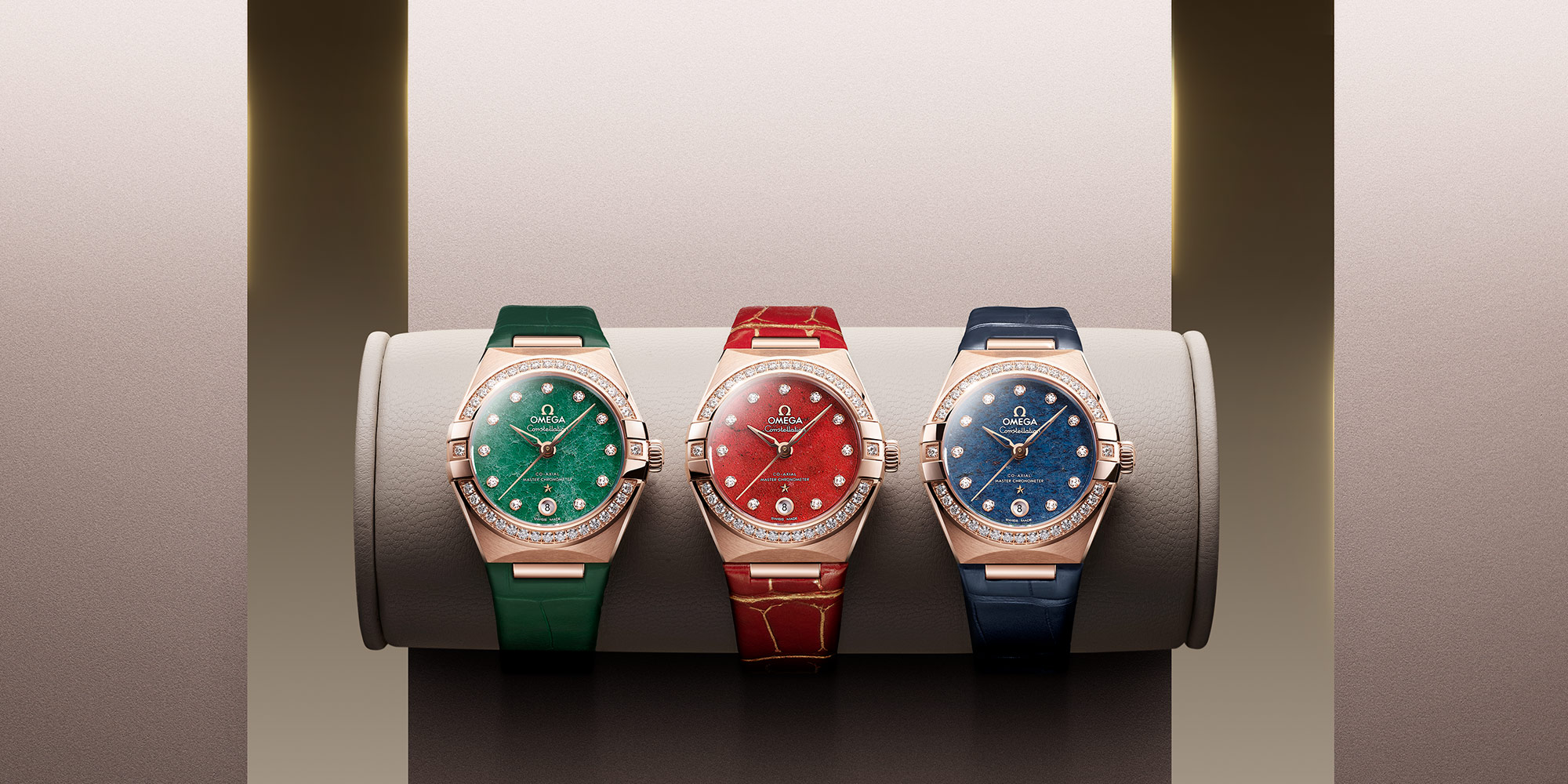 Omega presents new Constellation Aventurine models