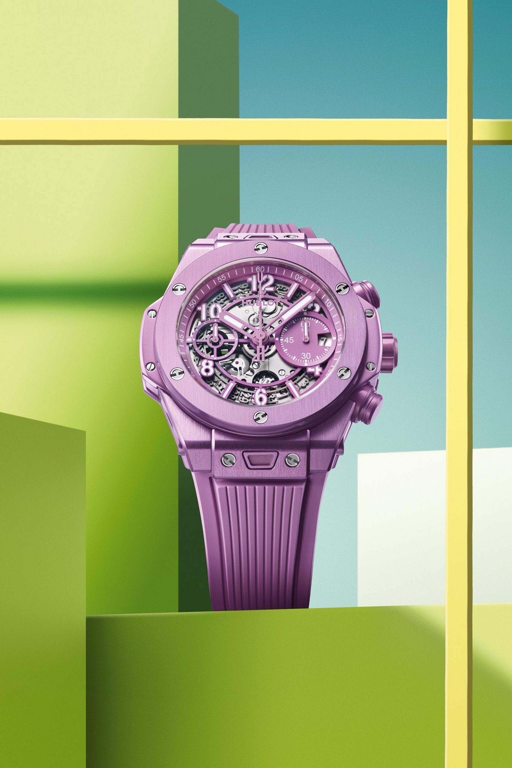 Hublot: violeta é o tom de verão com o Big Bang Unico
