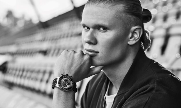 Erling Haaland é o novo embaixador da Breitling