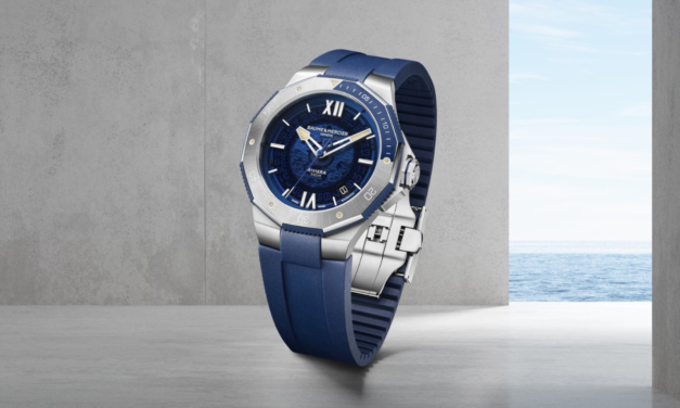 Baume & Mercier apresenta novos relógios Riviera Azur 300 metros
