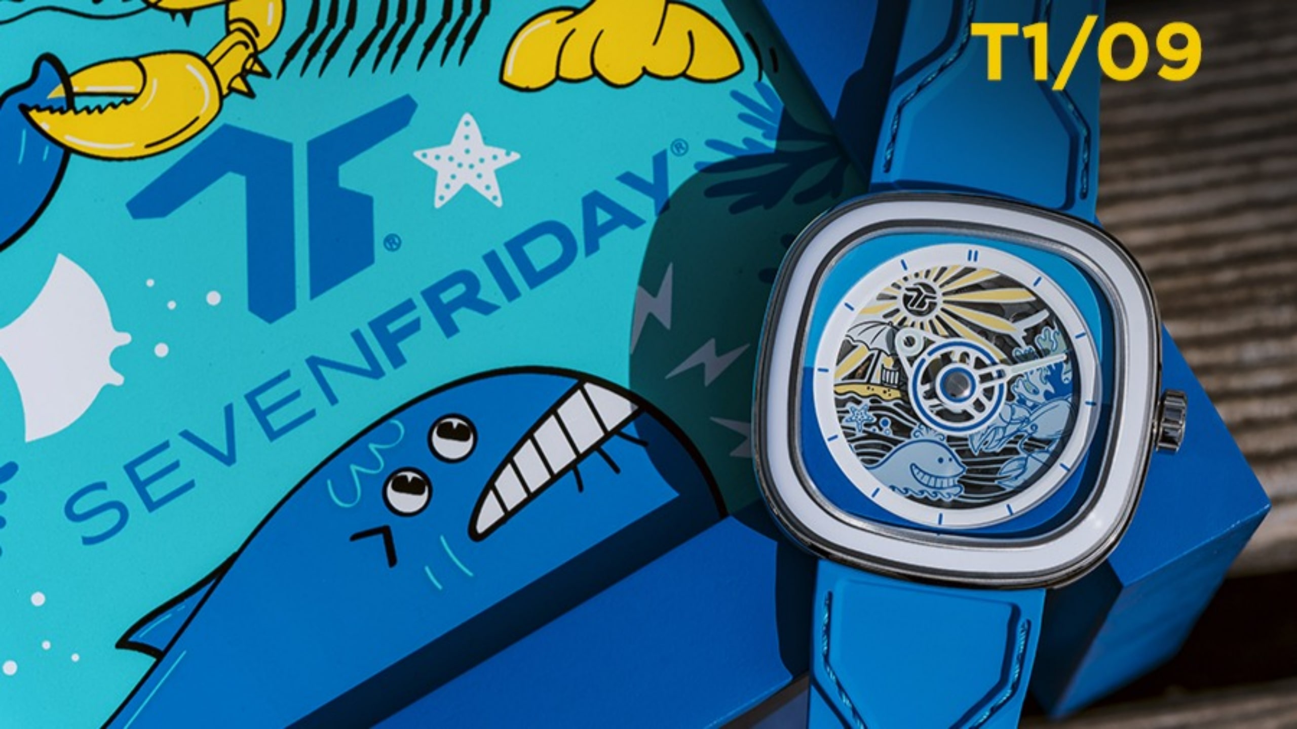 SevenFriday lança o T1/09 Beach Club