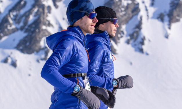 Montblanc compete na Maratona de Gelo Antártica