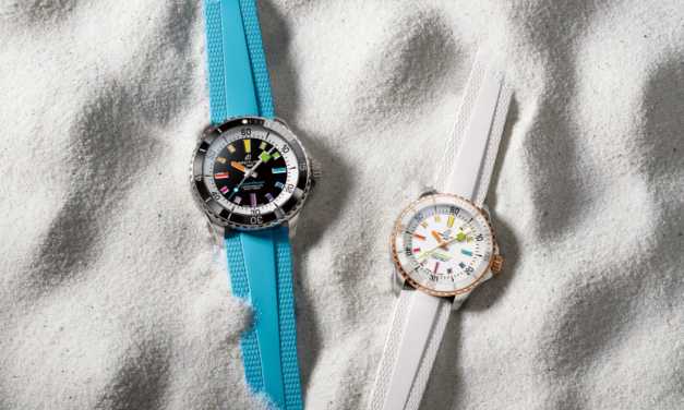 Descubra a gama de mostradores arco-íris do Superocean da Breitling