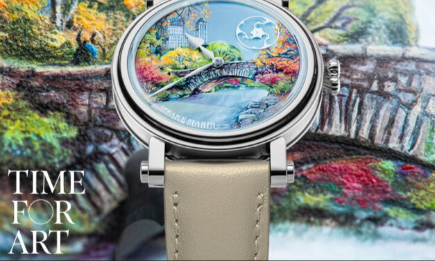 Relógio “Promenade à New York” no leilão da Phillips