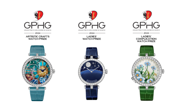 Van Cleef & Arpels vence prémios Artistic Crafts, Ladies’ e Ladies’ Complication