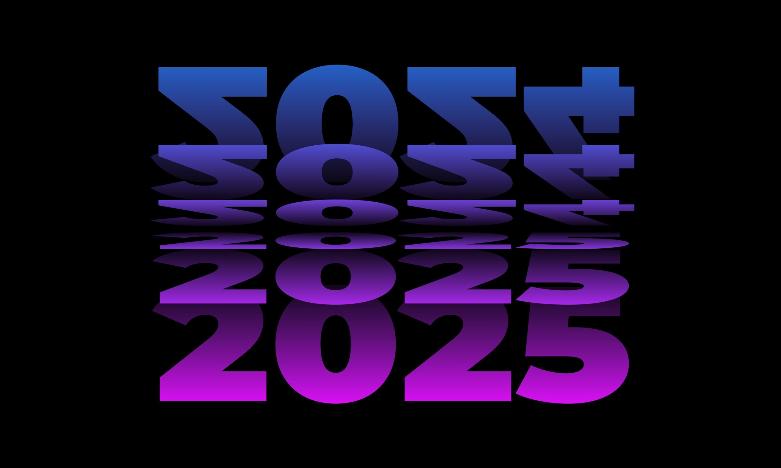Passing,Into,New,Year,2025,Flip,Text,Effect,Isolated,On