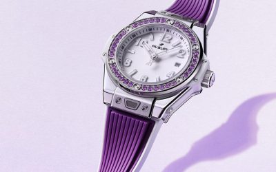 Hublot aposta no roxo com novo Big Bang Joyful Amethyst Purple