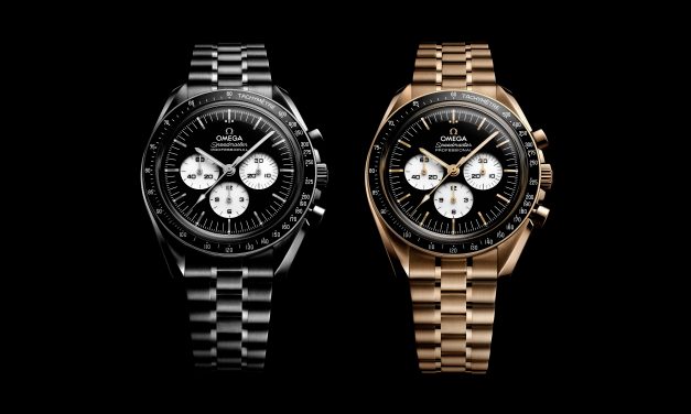 OMEGA tem novos Speedmaster Moonwatch em preto e branco 