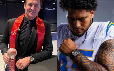 Ryan Lochte e Tuli Tuipulotu tornam-se embaixadores da Mauron Musy