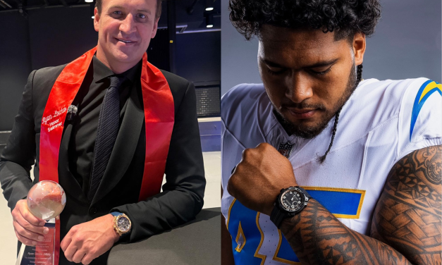 Ryan Lochte e Tuli Tuipulotu tornam-se embaixadores da Mauron Musy